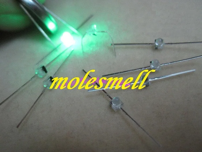 10 шт. 1 5 мм мини красный желтый синий зеленый белый оранжевый светодиодные