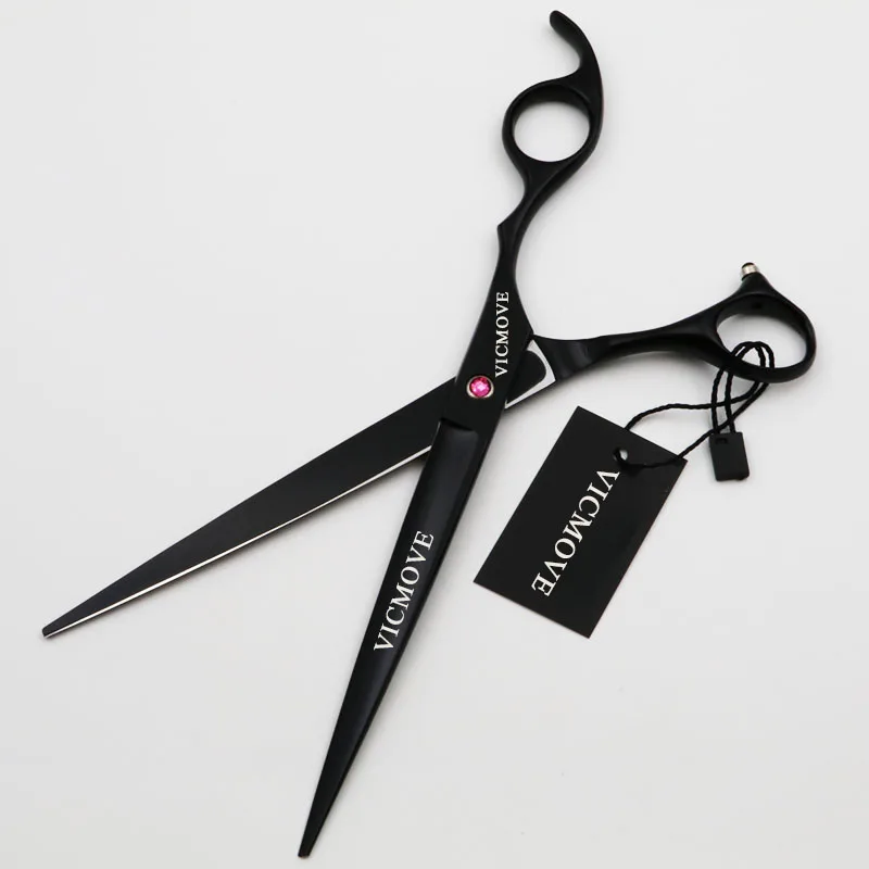 8 дюймов ножницы для стрижки профессиональные волос черные Парикмахерские