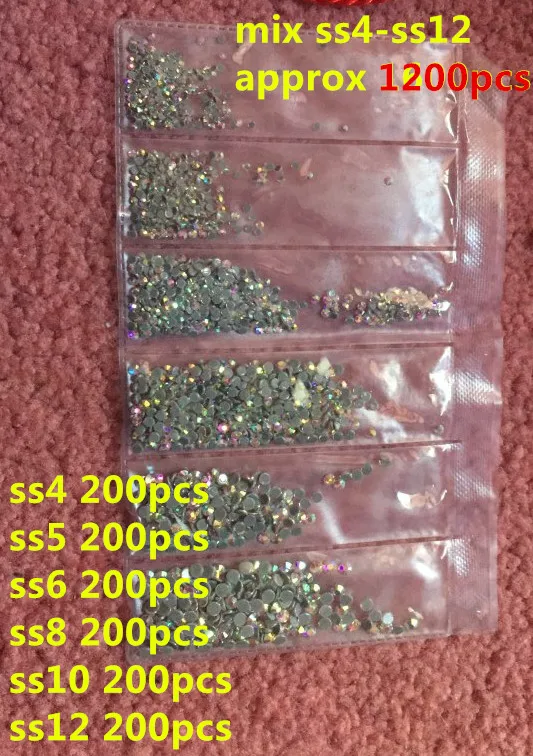 Ss3 ss6 ss8 ss10 ss16 ss20 ss30 ss34 ss40 ss50 Crystal AB Цвет DMC железа на Hot fix Кристалл Стекло одежды