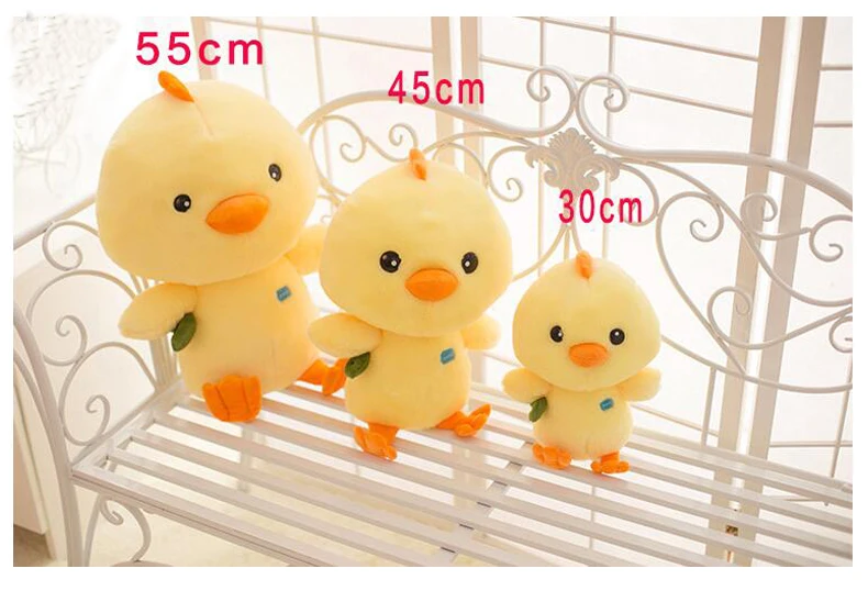 

cartoon chick plush toy, yellow chick soft throw pillow,birthday gift 0358