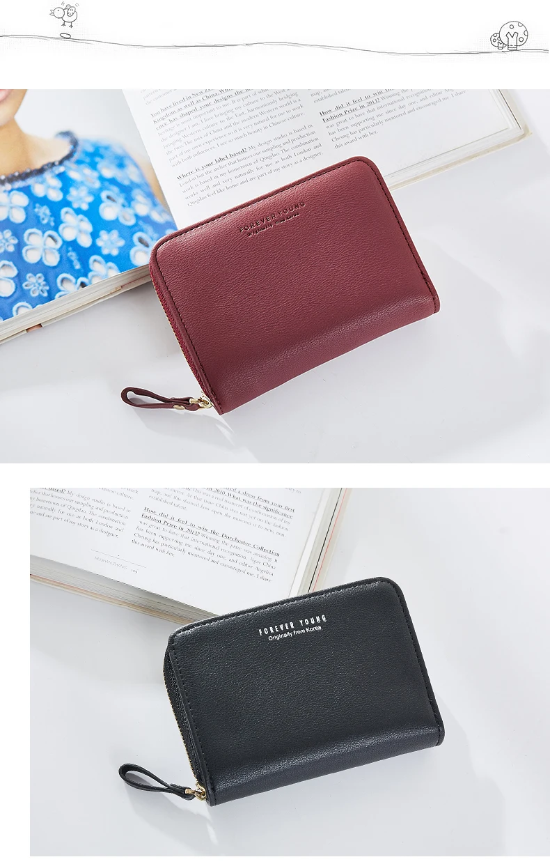 WEICHEN Большой Вместительный женский бумажник с отделениями для карт на молнии, складной кредитный держатель для карт, удлиняемый кошелек для ID карт, женские сумки