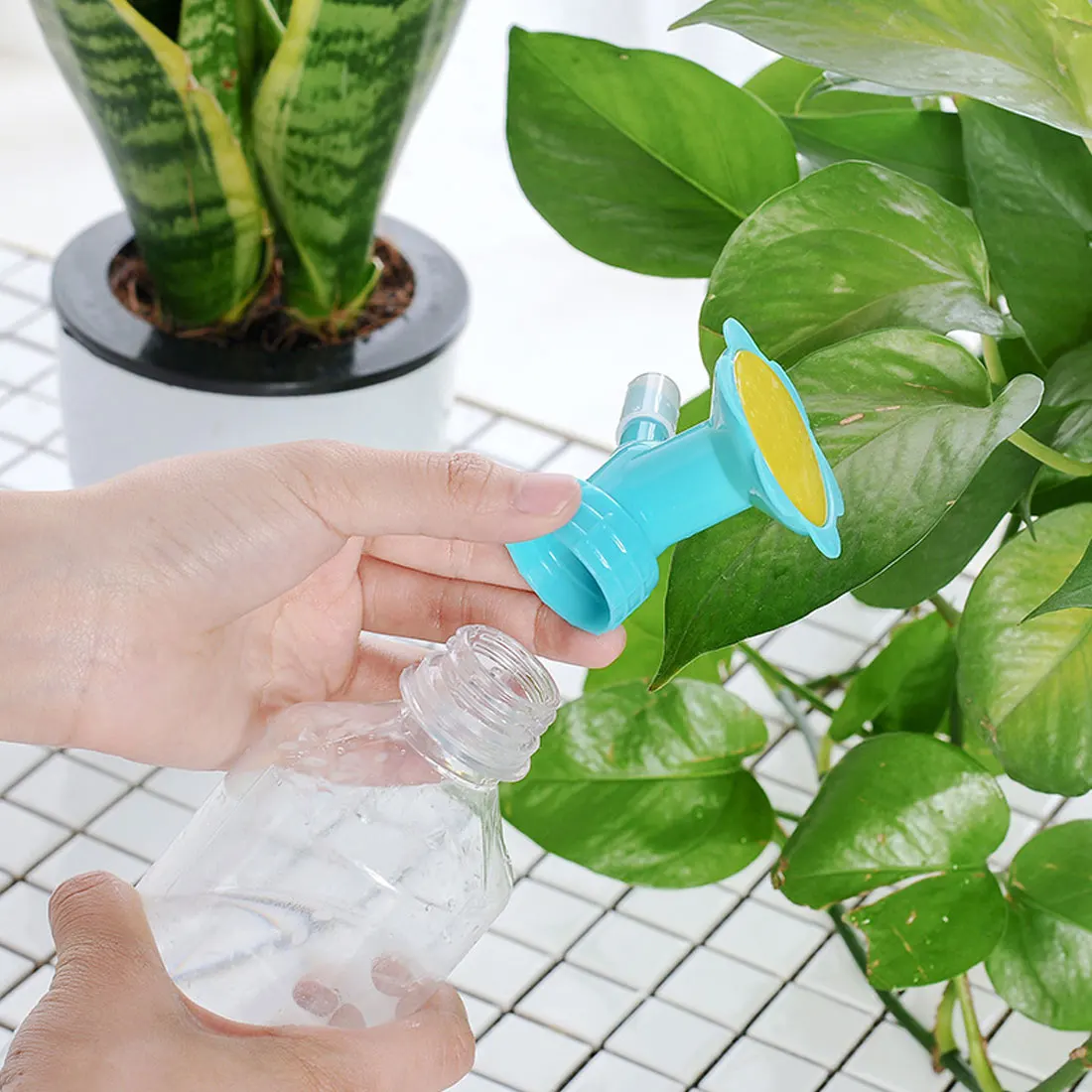 Поливный чайник для сада инструмент полива DIY пластиковый распылитель горшок