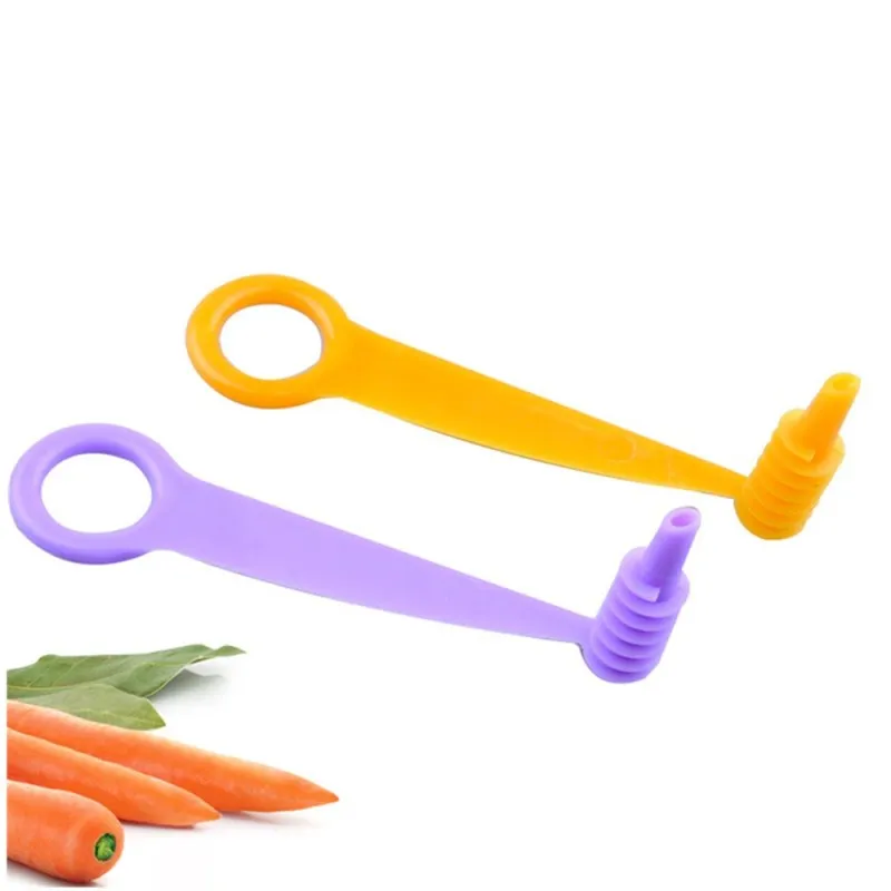 1 шт. Овощи Фрукты Slicer Руководство спираль винтовой стержень для нарезки