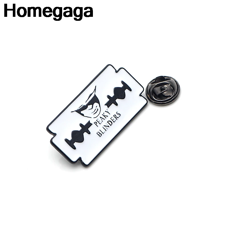 Homegaga Peaky bliners цинковый металлический Узелок шпильки футболки значки Сумка Одежда Кепка рюкзак броши для обуви значки медали украшения D2137