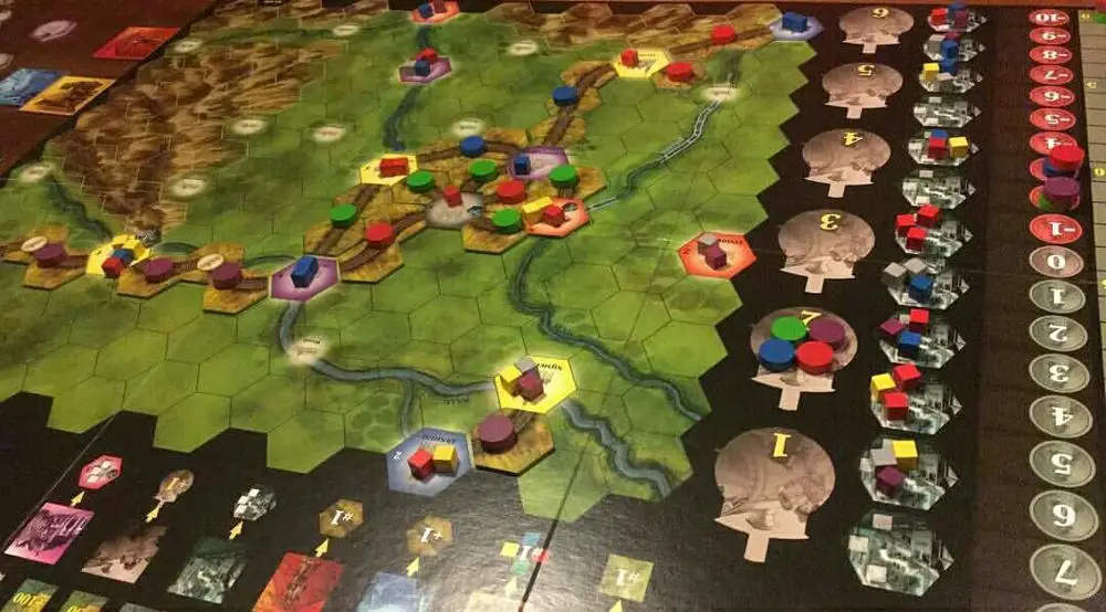 Семейная музыкальная настольная игра паровой менеджмент класс десятка