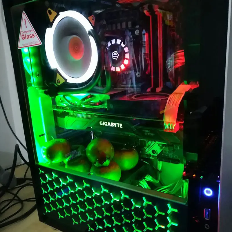 Новейший PCI вентилятор лиса-1/2 шасси Turbo Вентилятор Графика карты вспомогательный охлаждающий ПК(12 см PCI дефлектора) шасси вытяжные вентиляторы охлаждения