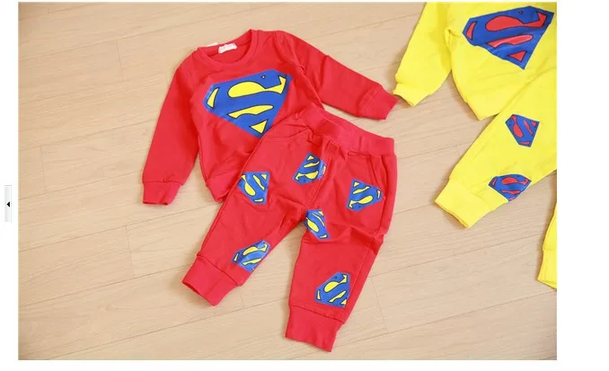2014 new hero Superman unisex baby boy girl sets children Spring fashion long-sleeved jacket | Детская одежда и обувь