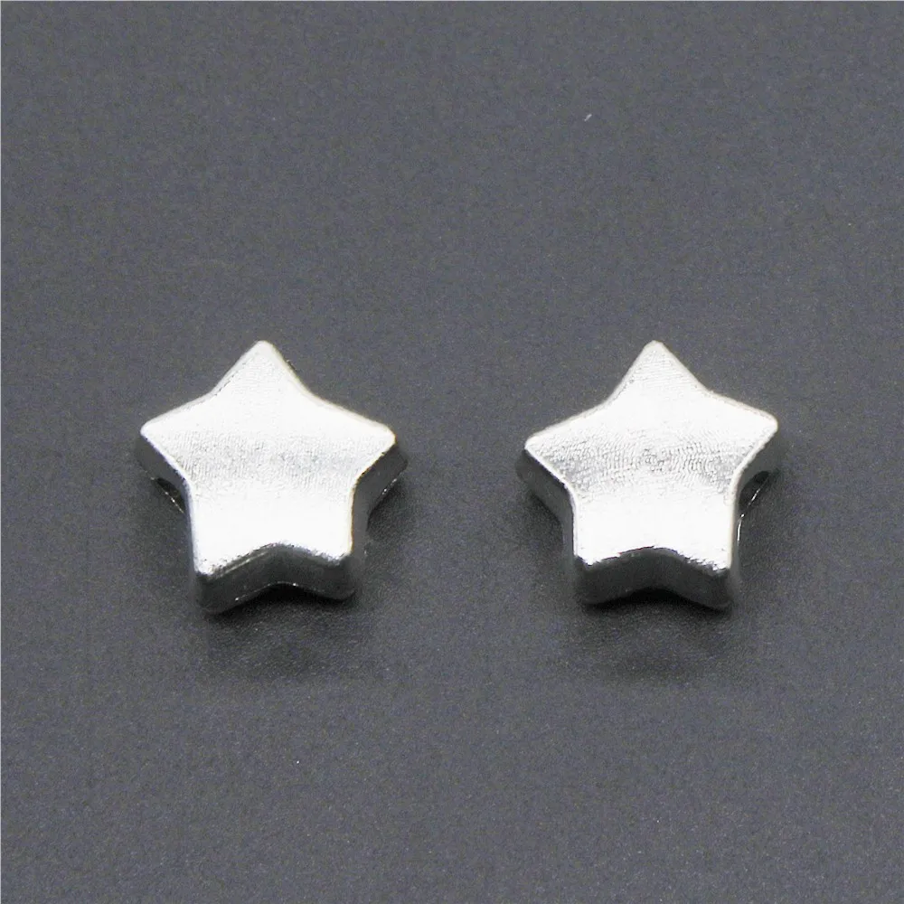 20 шт. бусины звезда Морская 4 5 мм большое отверстие винтажные Подвески