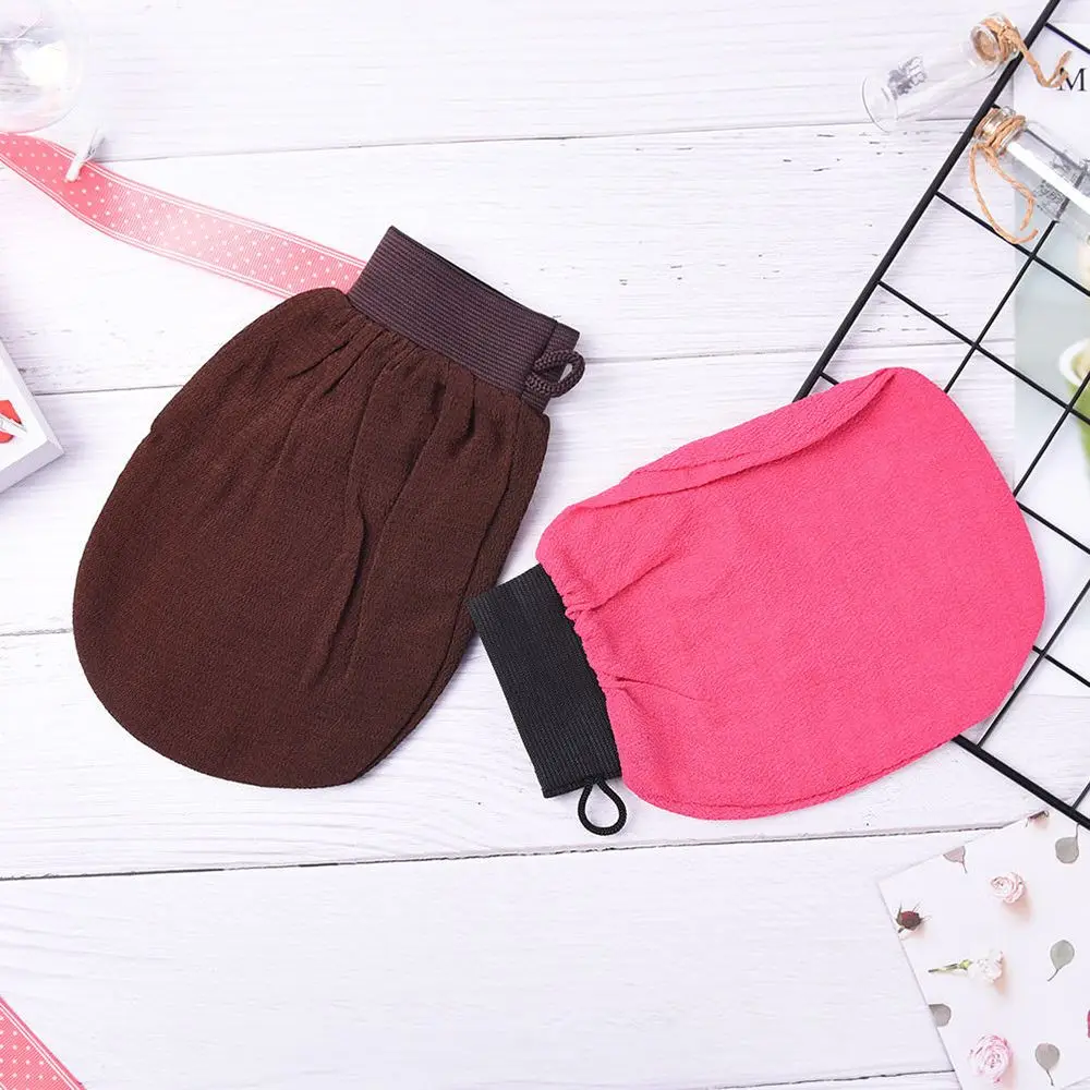 

1 pc Durable Moroccan Hammam Exfoliating Mitt Kessa Scrub Glove Preparation Shower Scrub Gloves Body Facial Tan Massage Mitt NEW