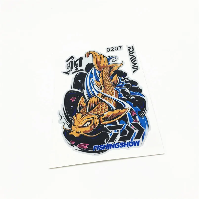 

Go Fishing Carp Outdoor Sports Lure FishingShow Car Stickers Motorcycle Sticker Decals Reflective H0207