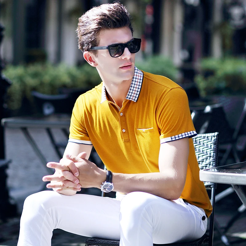 Hot Sale Polo Shirt Homme Ralphmen Brand Clothing Men Shirts Breathable Cotton Short Fitness Summer Top Fashion England Style | Мужская