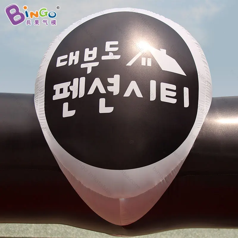 Customized 6x3 meters inflatable printing arch promotional yellow and black airblown archway with LOGO toys | Игрушки и хобби