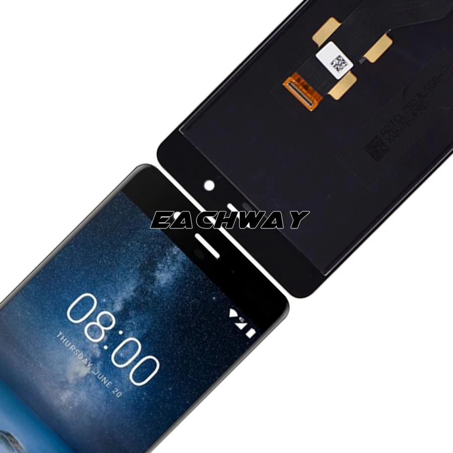 ЖК-дисплей для Nokia 8 N8 5 3 дюймов с сенсорным экраном и дигитайзером в сборе сменные