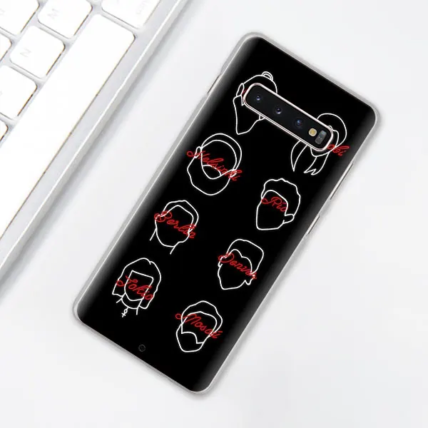 La Casa de papel чехол для телефона для samsung Galaxy S10e S10 плюс S7 S8 S9 Plus, Note 8, 9, 10, плюс S10 5G M20 M30 жесткий чехол Coque - Цвет: 014
