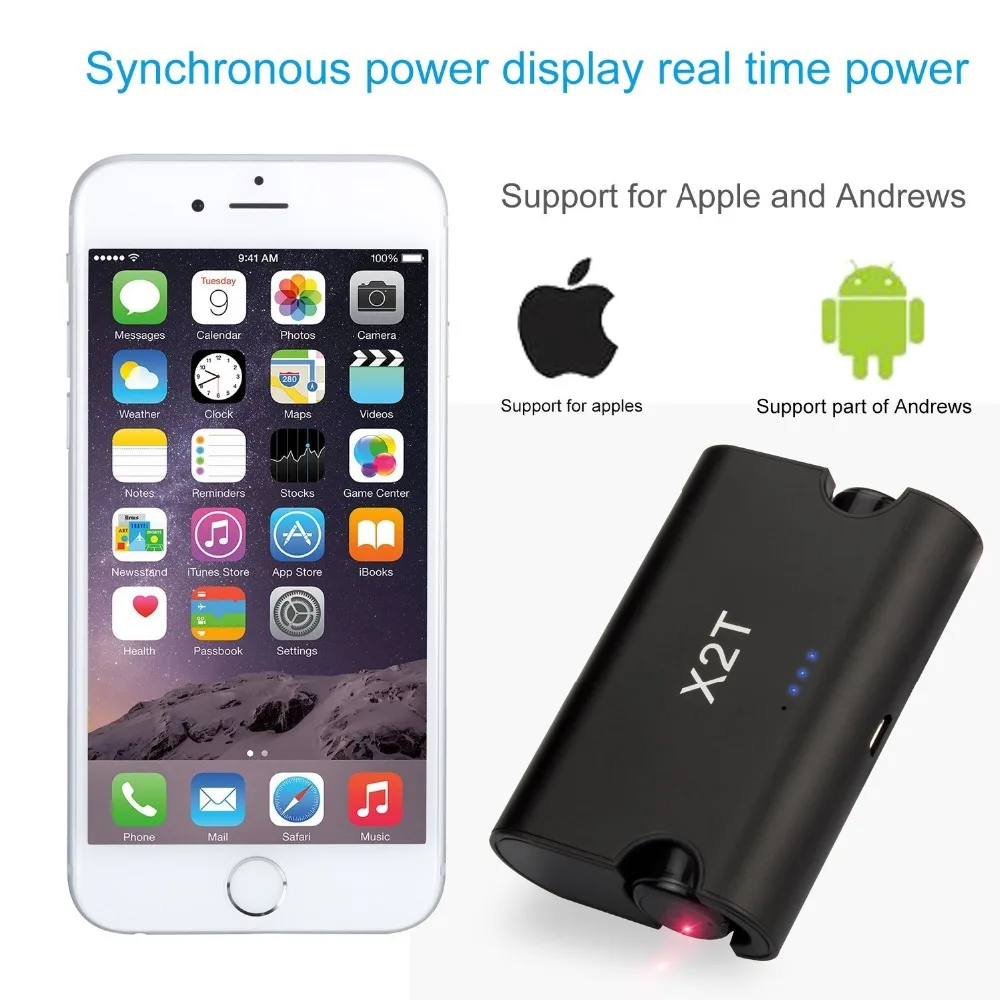 Bluetooth наушники HBUDS X2T TWSWireless гарнитура с зарядным устройством мини