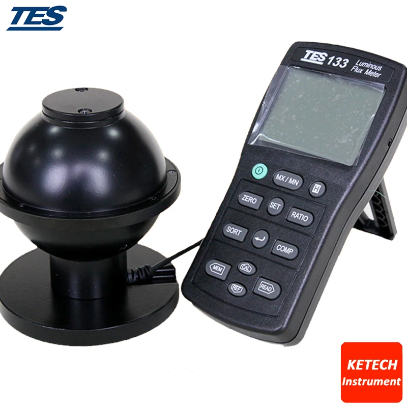 

TES133 Digital Luminous Flux Meter Light Meter Luminous(0.05-7,000 lumens)