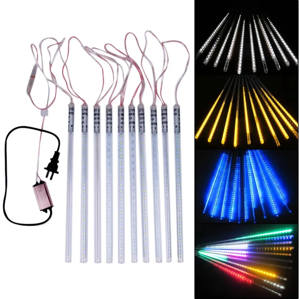 Горячая продажа 10 шт. 2835SMD 30 см 360LED водонепроницаемый Метеоритный дождь Дождь