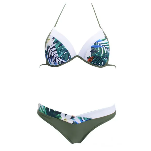 11 bikini push up FWMS купальники змеиной расцветки, сексуальный пуш-ап бикини, купальники для женщин, бикини, набор, Холтер, топ, принт, Майо, бикини, пляжный купальник - Цвет: 11 bikini push up