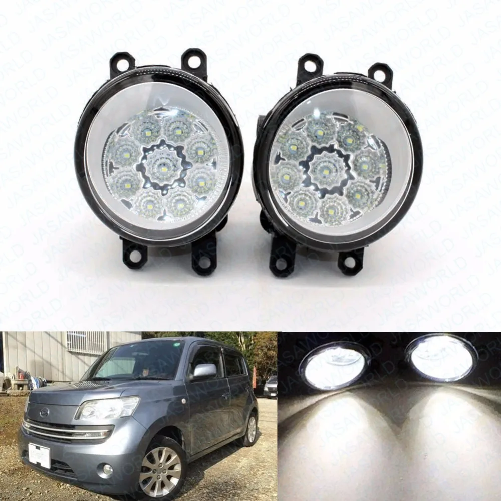 

2 шт. автомобильный Стайлинг Раунд переднего бампера светодиодный Противотуманные фары высокой Яркость DRL Дневной дальнего света лампы Про...