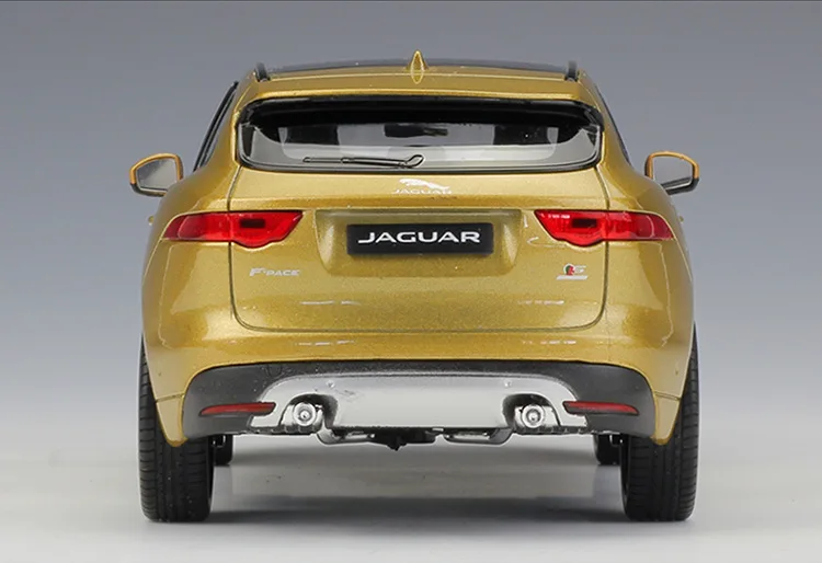 WELLY 1:24 Высокая имитация классического литья под давлением Автомобиля JAGUAR FPace внедорожник металлический сплав модель автомобиля для детей подарок игрушка автомобиль коллекция