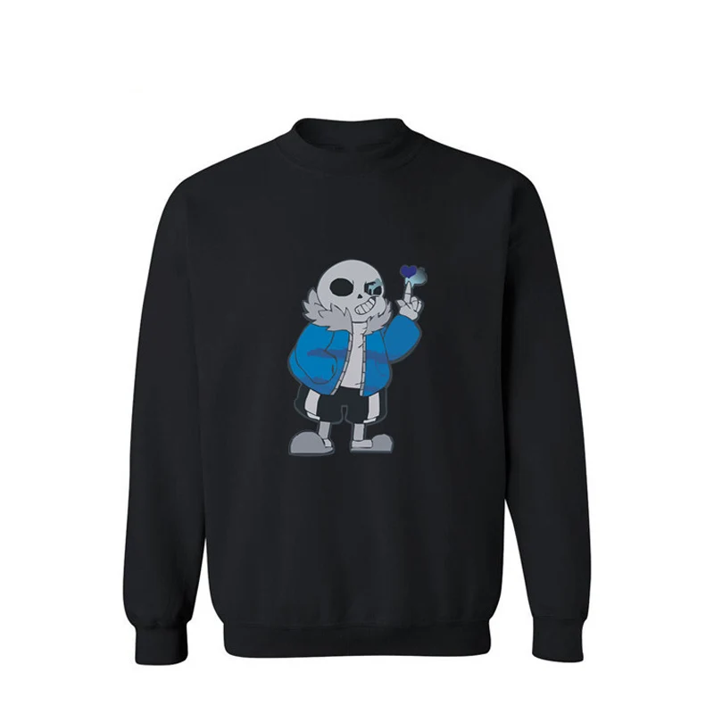 2017 мультфильм скелет узор Для мужчин S Толстовки и 2016 черный/серый уличная