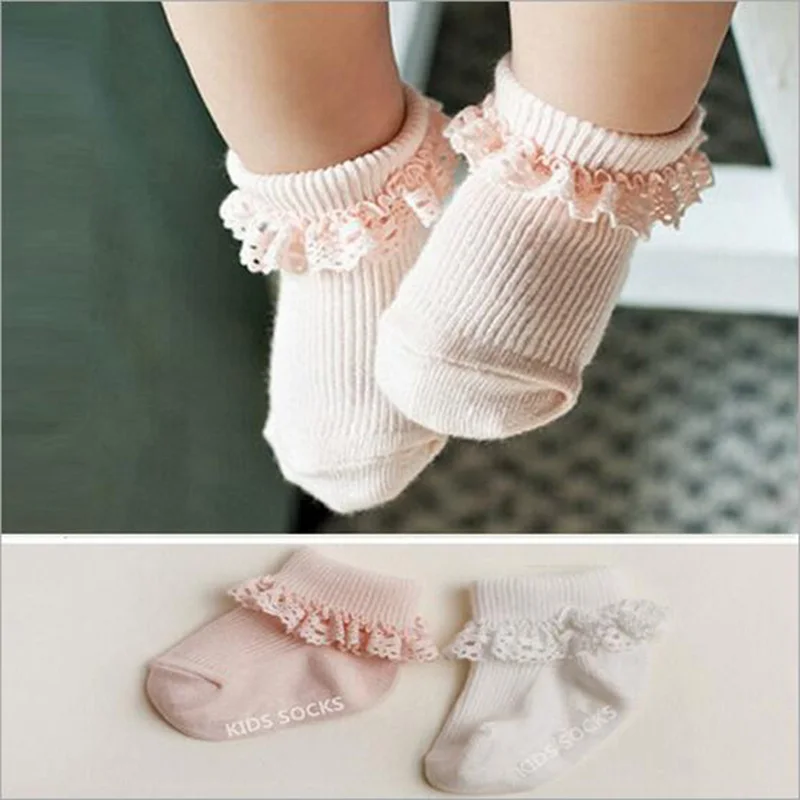 Хлопковые кружевные носки для малышей 0 4 лет|toddler socks|socks toddlerstoddler lace socks |