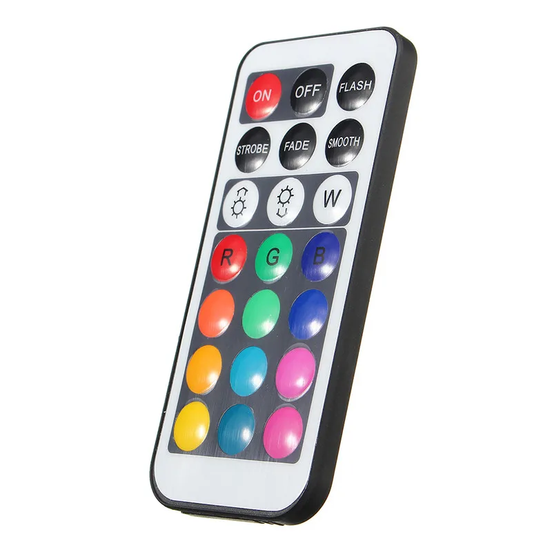 Светодиодный мини светильник RGB 1 Вт 5 В цветная круглая лампа в форме свечи