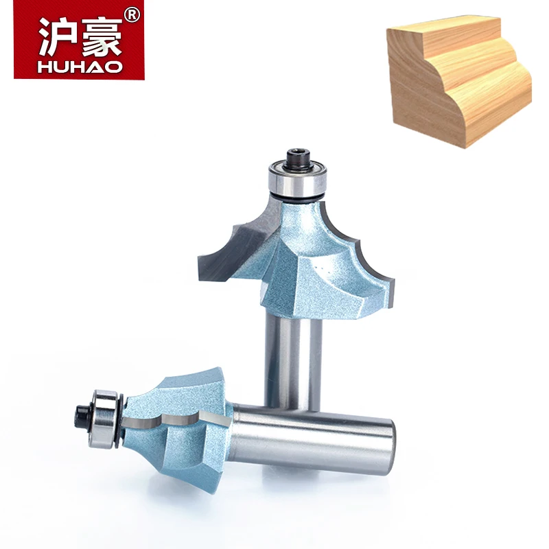 HUHAO 1pcs 1/2&quot 1/4&quot Shank classical mounlding bit Router Bits for wood Tungsten Carbide Woodworking endmill tools|Фреза| |