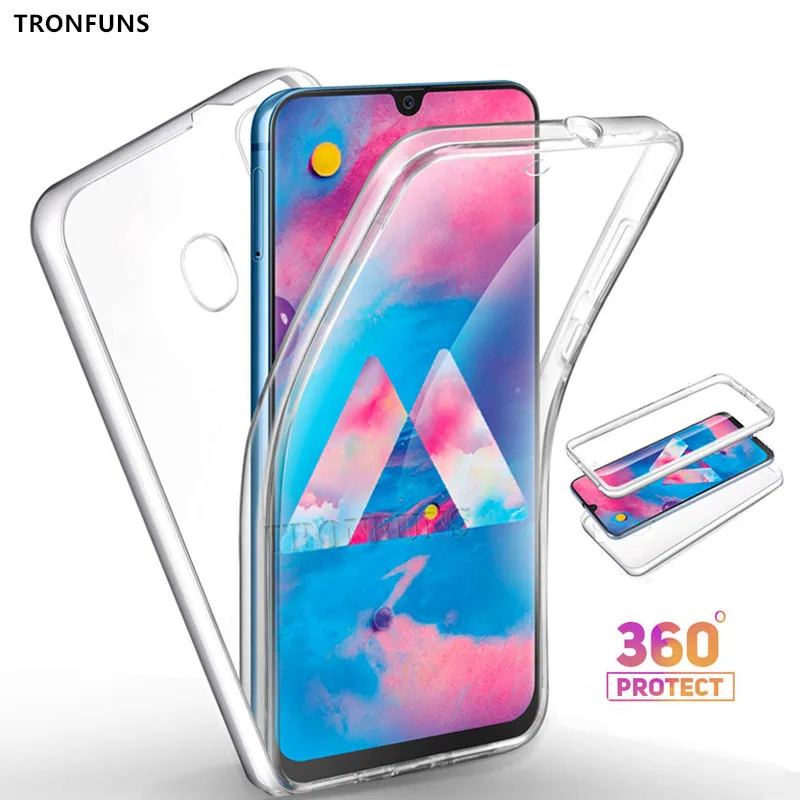 Двойной силиконовый чехол для Samsung Galaxy A10 A20 A30 A40 A50 A60 A70 M10 M20 M30 S10e S9 S8 Plus J4 J6 J8 A6 A8 A9