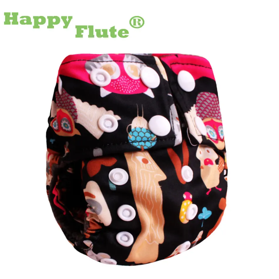 Натуральных материалов! Счастливый Флейта новорожденный AIO Детские Тканевые