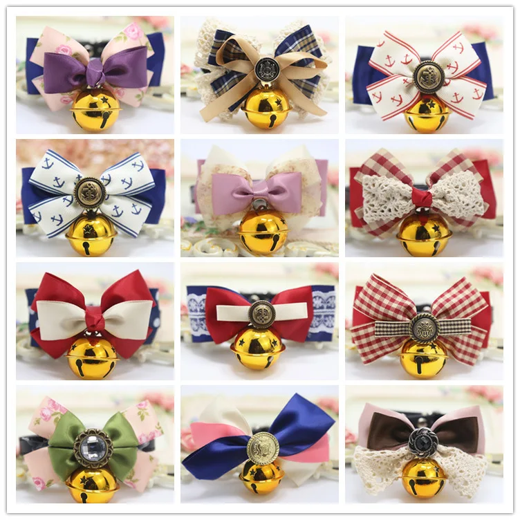 

Manly pet dog tie tie bow Teddy Bow cat bell collar jewelry handsome gentleman than bear dog leash dog collar pet collar