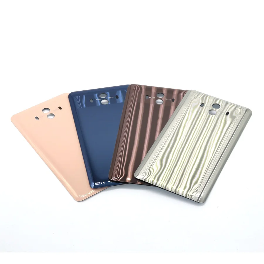 Для HUAWEI mate 10 Задняя стеклянная крышка батарейного отсека задняя крышка корпуса Дверь чехол для Huawei mate 10 Pro задняя крышка батарейного отсека mate 10 Pro замена