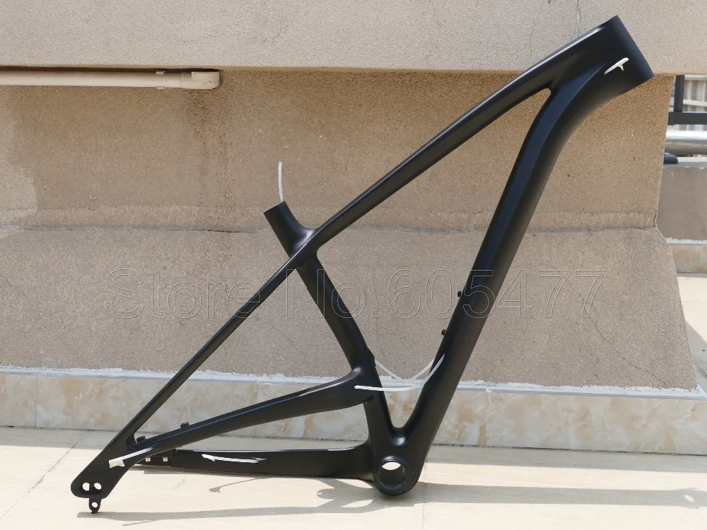 Полностью карбоновая матовая рама для горного велосипеда 29ER Plus boost Toray Carbon MTB|mtb