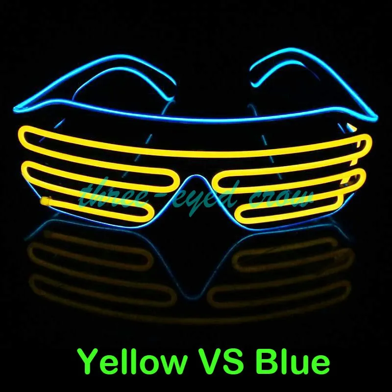 Горячая Распродажа 2018 неоновые светодиодсветодиодный очки с подсветкой модные