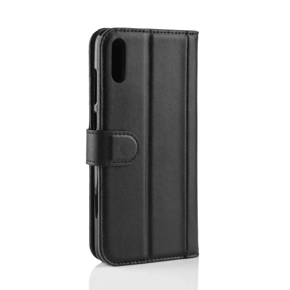 Чехол-книжка HUDOSSEN для Huawei Y7 PRO DUB-LX2 из натуральной кожи 2019 | Мобильные телефоны и