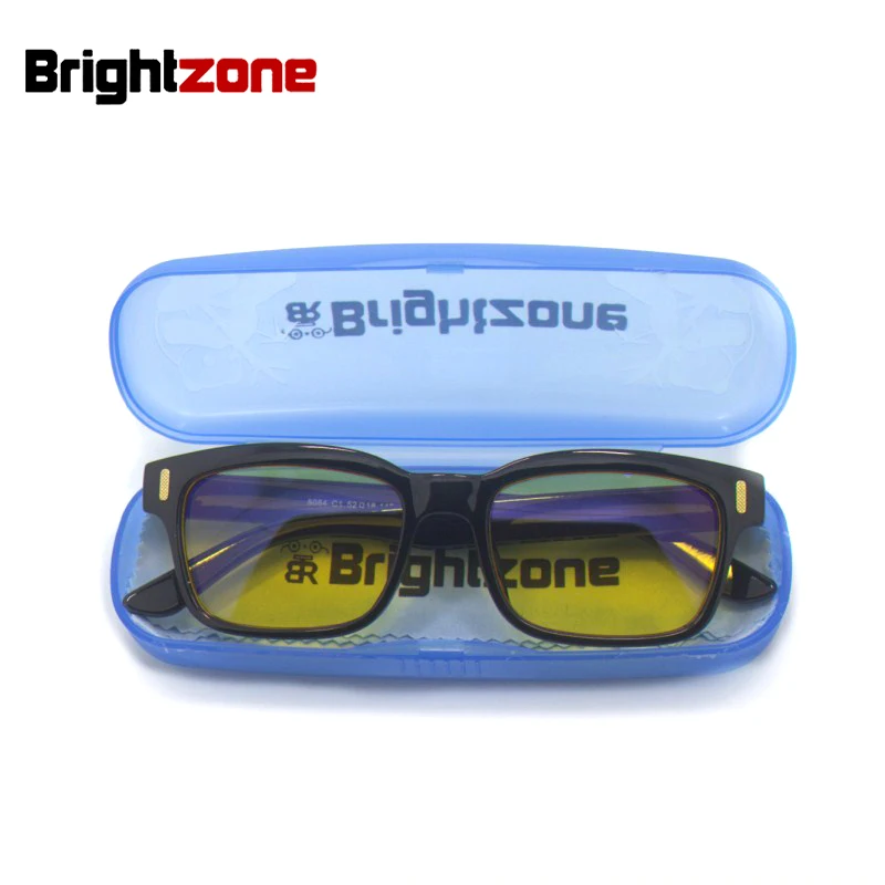 Фото Brightzone Новый Анти-усталость и УФ-фильтром синий свет фильтр остановить нагрузку на глаза защита игрового Стиль Рамка компьютер Очки Для мужч... №2
