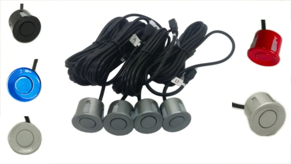 Парковочные датчики 4 шт./лот 22 мм 6 цветов|sensor for parking|parking radar sensorreverse parking sensor |
