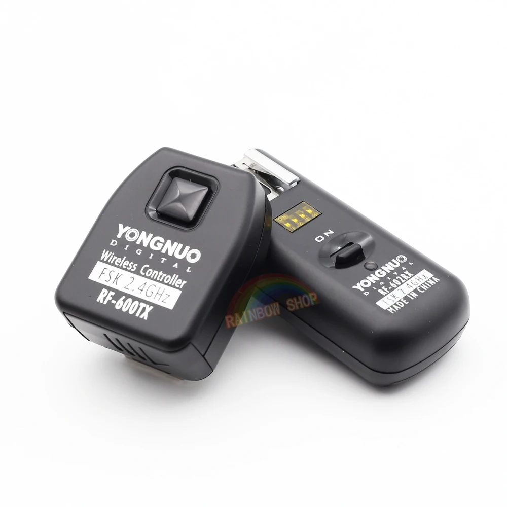 Yongnuo RF602C триггер RF602TX RF602RX YN602 беспроводной дистанционный для вспышки приемник Canon