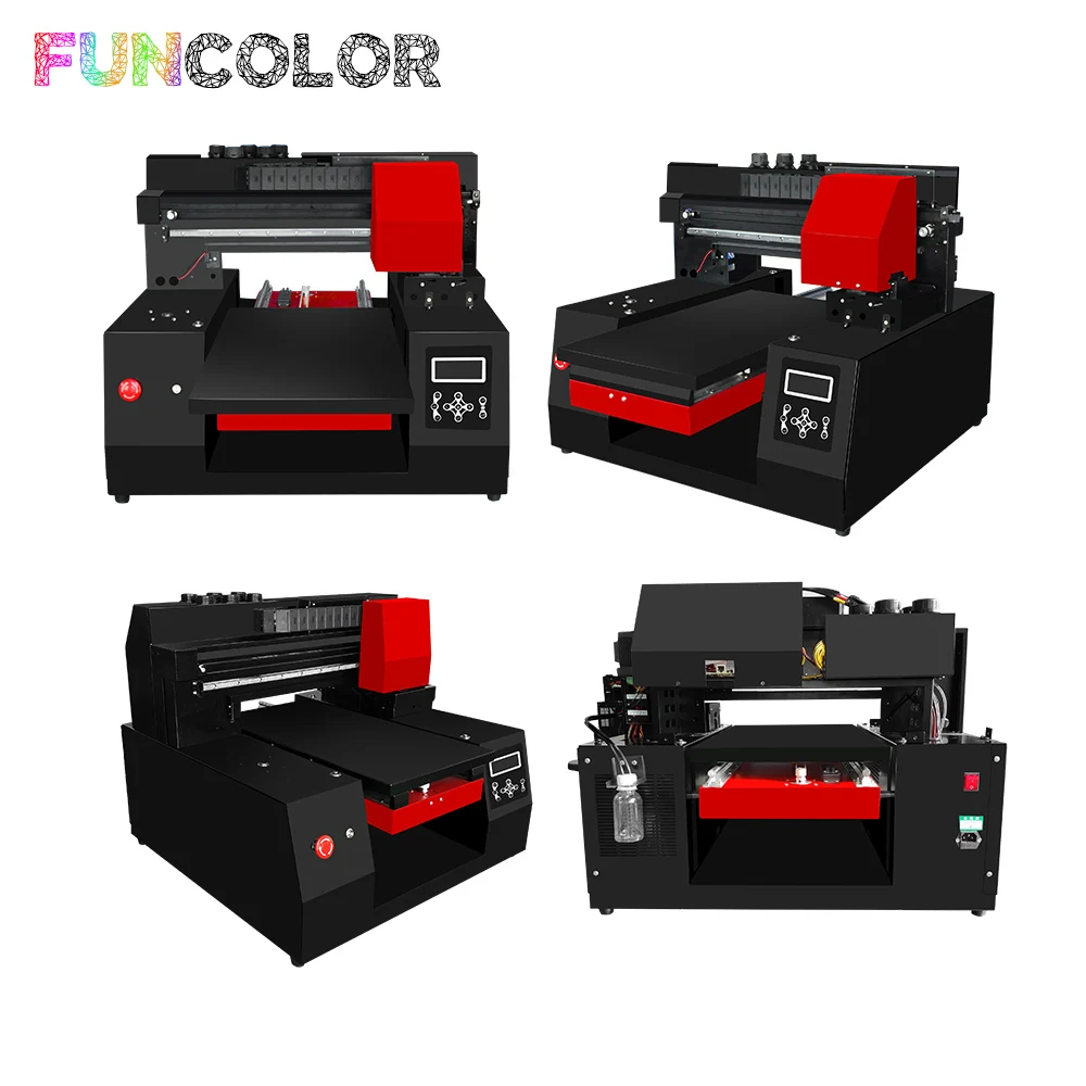 33*60 см автоматический принтер УФ машина 3D 6-цветной с Epson головка для Emboss