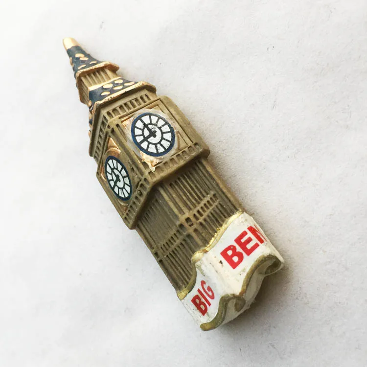 Магнитная наклейка на холодильник Lychee London Big Ben известный Ландшафтный магнит