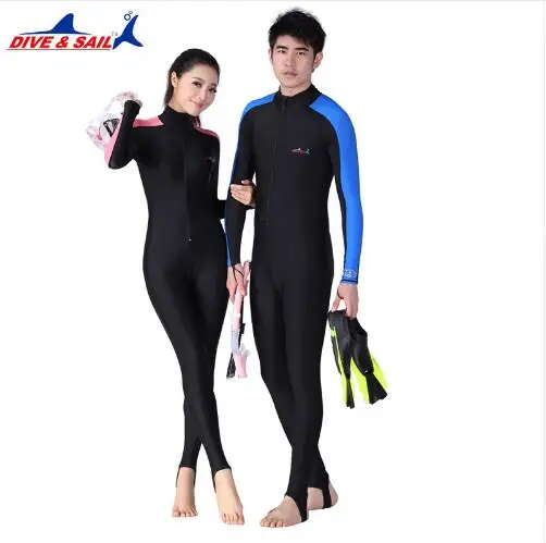 Scuba Dive Skins for Men or Women Snorkeling Equipment Water Sports Wet Jump Suits Jumpsuit Swimwear Wetsuit Rash Guards | Спорт и