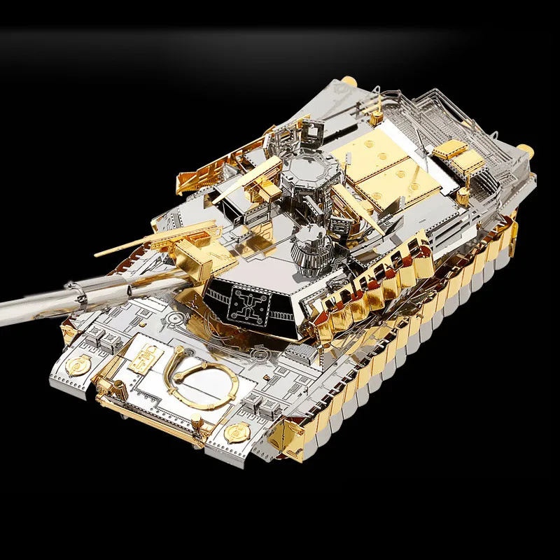 Piececool M1A2 SEP Танк 3D лазерная резка металла головоломка DIY Набор пазлов модель