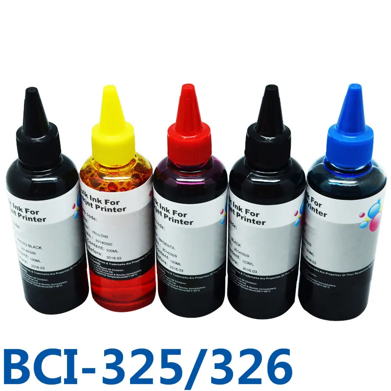 Набор для заправки чернил принтера BCI325 326 для принтера Canon PIXUS MG5230/5130/6130/MG6230/MG8230/MG5330/IP4830/IP4930