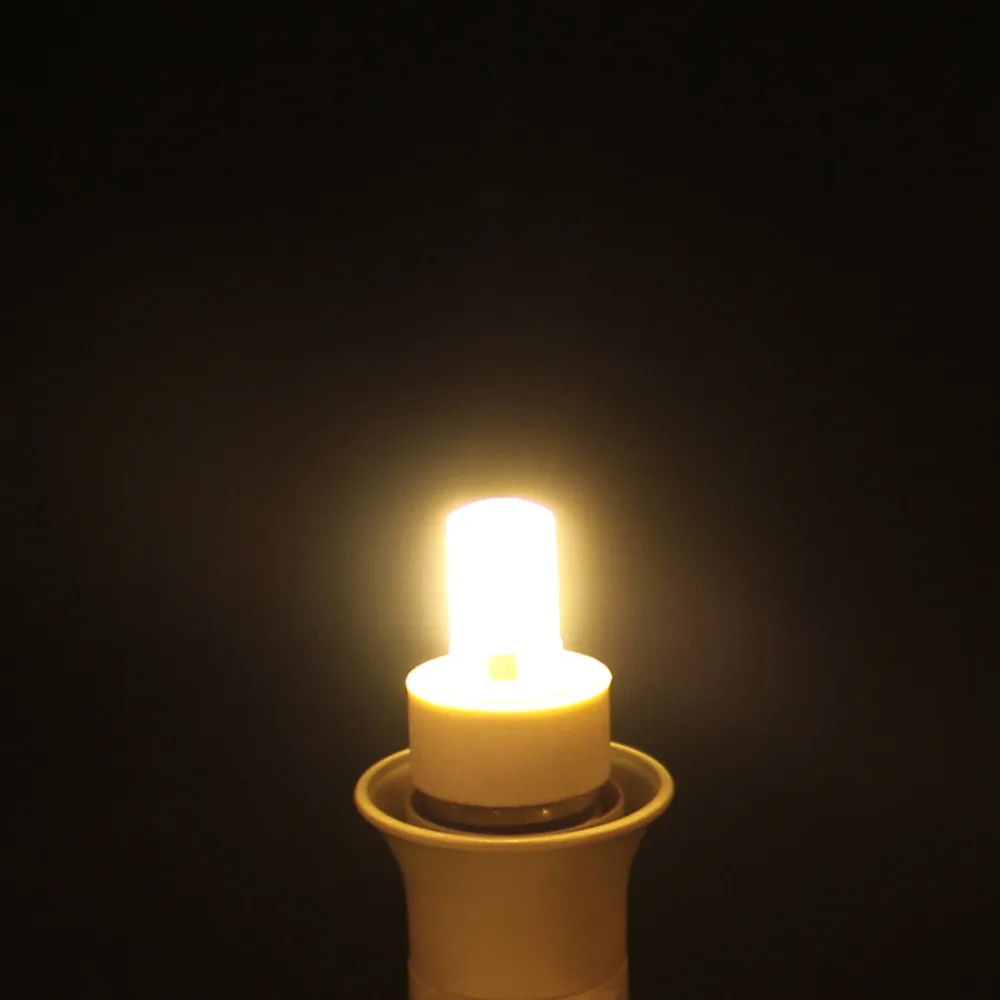 

Dimmable E12 3014 SMD 80 LEDs Corn Bulb Light White / Warm White LED Silicone Crystal Chandelier Lamp Spotlight 110V / 220V