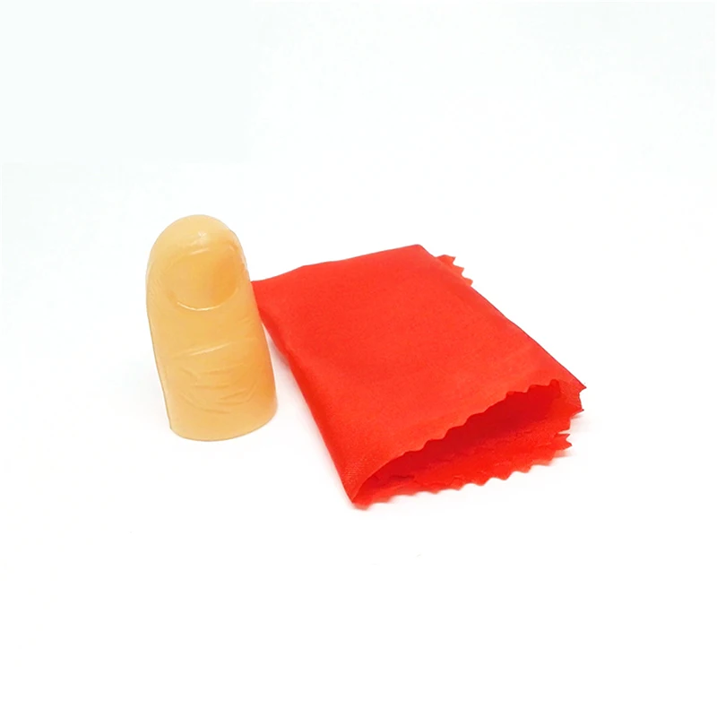 1PC New Magic Trick Thumb Rubber Close Up Vanish Appearing Finger Stage Magician Props Tool Kids Toys for Children Party Gifts | Игрушки и