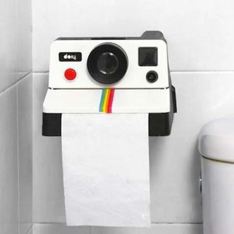 14*17*10 см Ретро Polaroid камера форма туалетная бумага рулон винтажная пластиковая