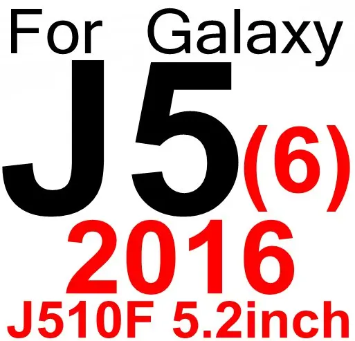 J5 J510F 2016 Закаленное Стекло Экран протектор для samsung Grand Prime G530 Note 4/Note 5 J1 мини J5 J7 J3 S6 S5 S4 S3 защитная пленка - Цвет: J5 J510F 2016