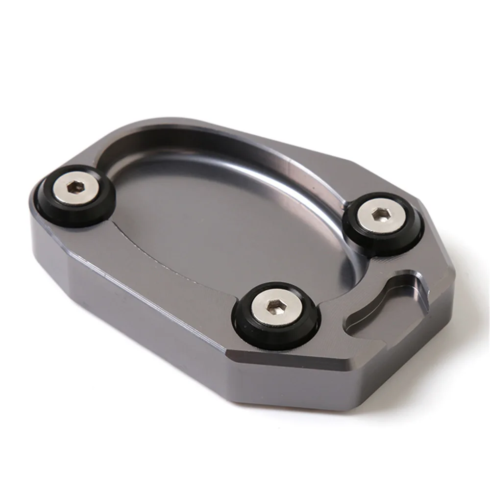 Titanium CNC подножка боковая подставка увеличитель расширение подставки для Kawasaki Z1000 Z1000SX ZX10R VERSYS 650 ER6N ER6F NINJA 650R ZX6R - Цвет: Titanium