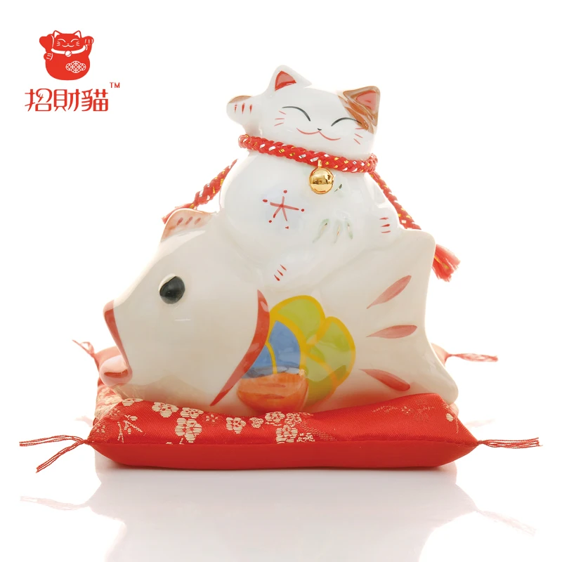 Lucky cat maneki neko настольная декорация подарок на день хогара талисман фэн шуй