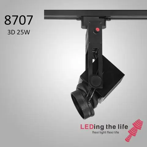 

3D COB LED Track Light Dimmable Focusable High CRI Spot Light Adjustable Spotlight ifor art gallery Museum lighting